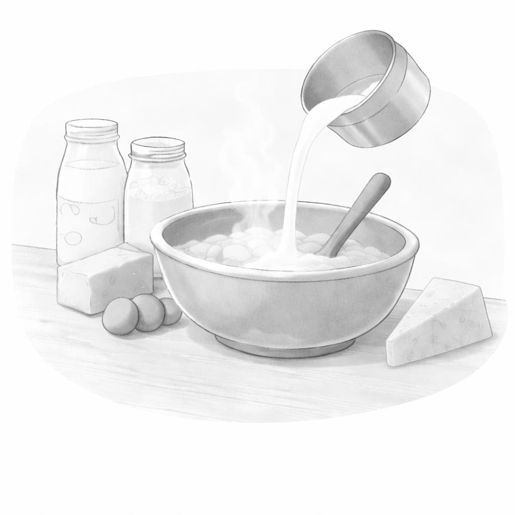 Carefully Prepared Dough